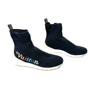 Louis Vuitton New Wave Aftergame Rainbow Sock Sneaker Boot EU 40